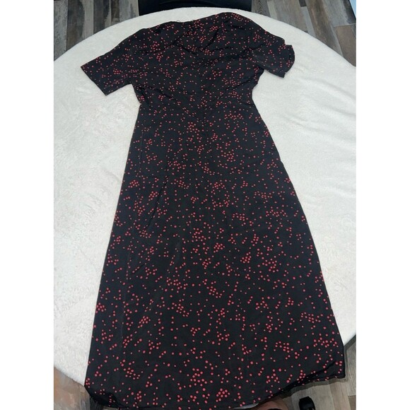 Nasty gal - in a rough spot - midi dress black size 6*see description - Picture 5 of 5